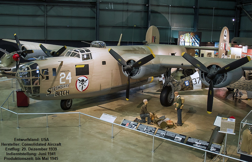 Consolidated B-24D - U.S. Air Force